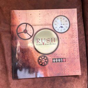 RUSH band 2011 Time Machine World Tour Concert Program